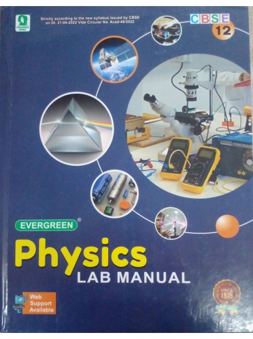 Evergreen CBSE Lab Manual Physics Class 12 at Ashirwad Publication